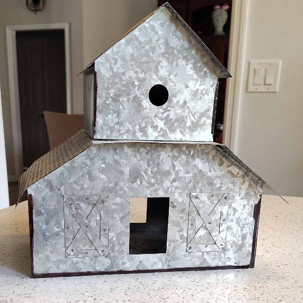 Galvanized Metal Barn